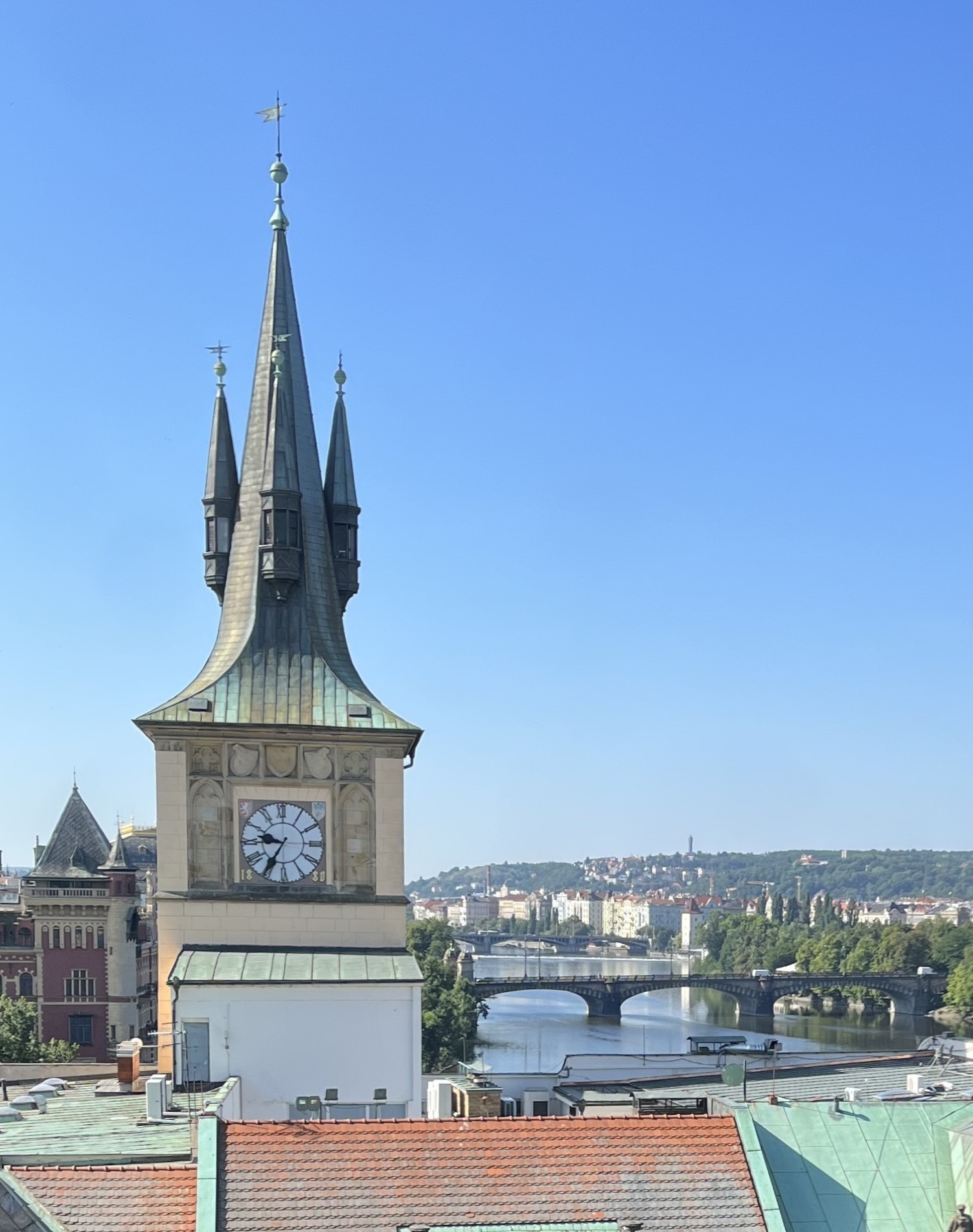 Immagine vista dalla torre di Praga